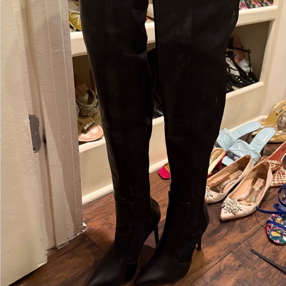 Street wear Black Women's Boots